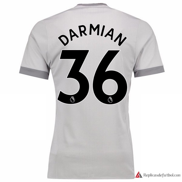Camiseta Manchester United Tercera equipación Darmian 2017-2018